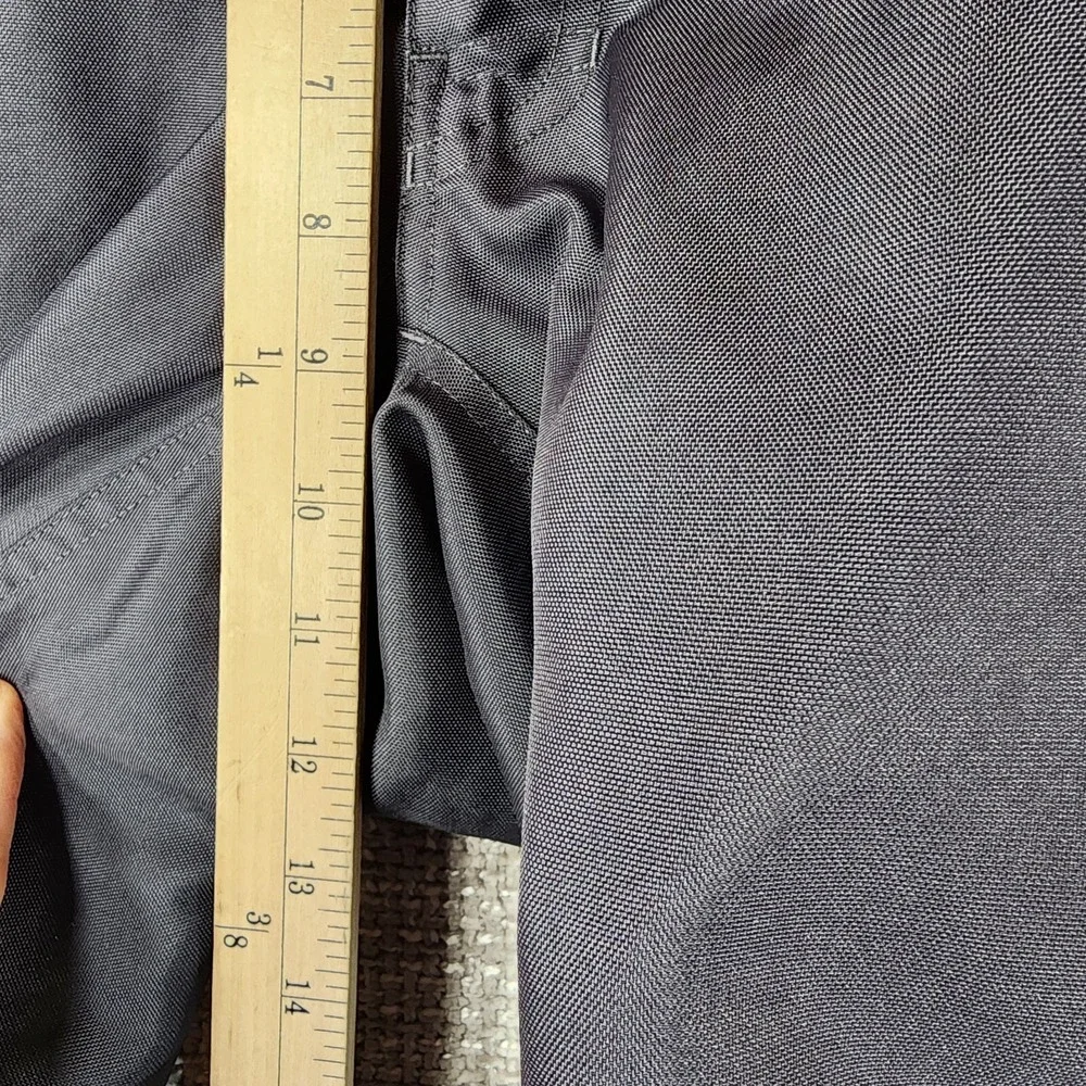 Fox‎ Racing Cargo Shorts Mens 32 Gray Black Cycling Moto Adjustable Waist